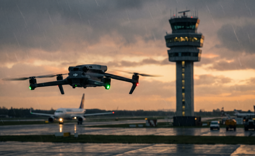 Drone perto de aeroporto em 2026: por que virou Ato de Interferência Ilícita