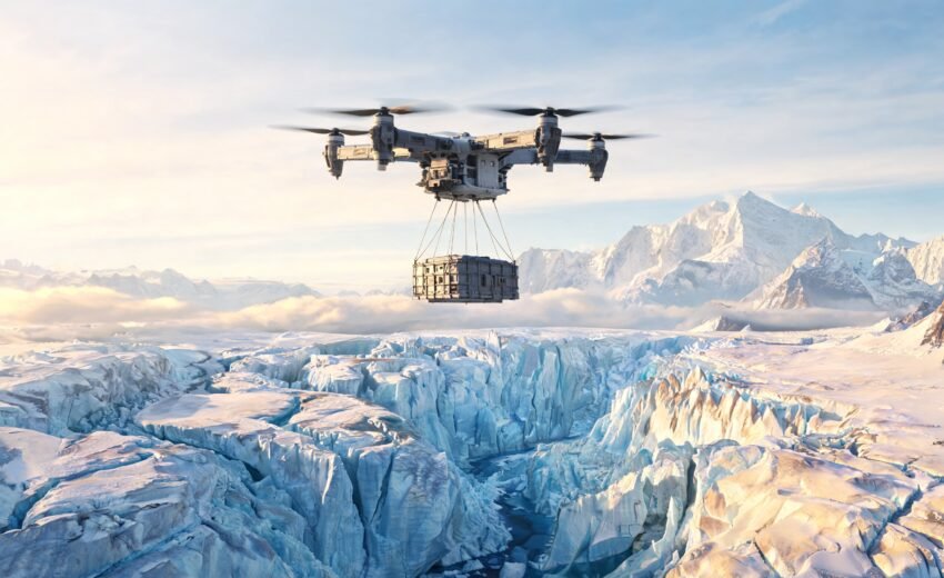 DJI no Everest: 10 toneladas de carga, uma geleira mortal mapeada e o primeiro eVTOL da marca