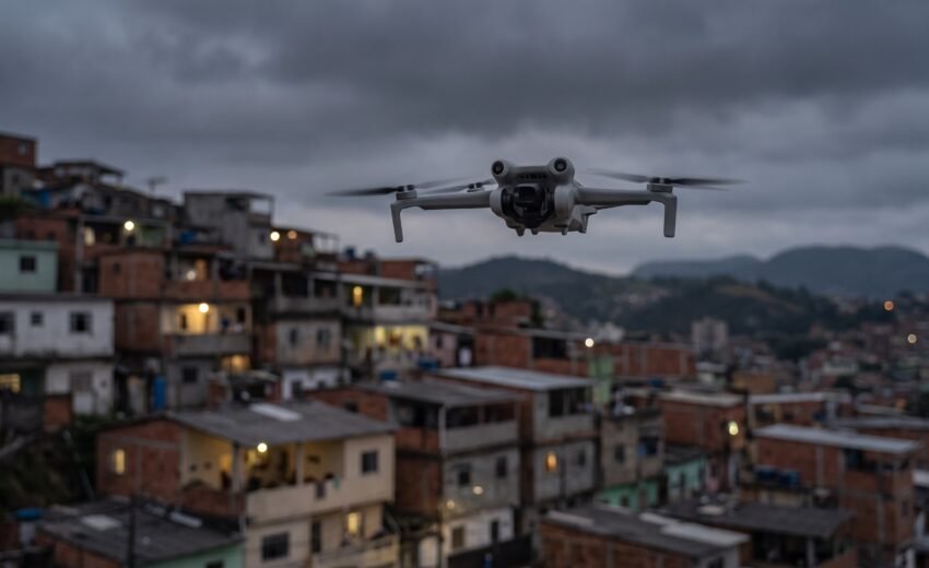 Drone com granada no Rio: o que já é crime hoje, o que o Congresso quer criar e o que muda para quem voa legalmente (2026)