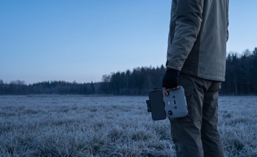 Localizar drone perdido: como usar o Find My Drone da DJI, o que o log de voo entrega e quando o rastreador ajuda de verdade (2026)