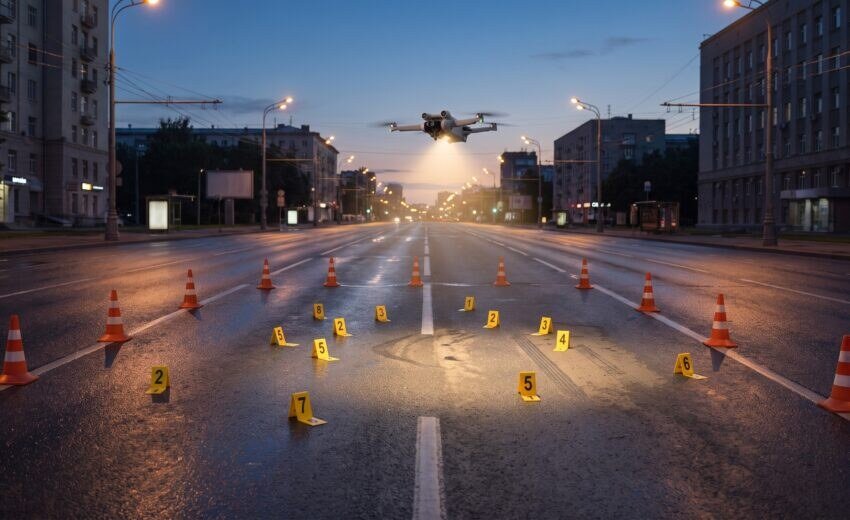 Perícia e reconstituição com drone: como a técnica usa e onde o perito particular entra (2026)