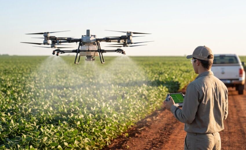Quanto ganha um piloto de drone agrícola? O salário registrado no CAGED, estado por estado (2026)