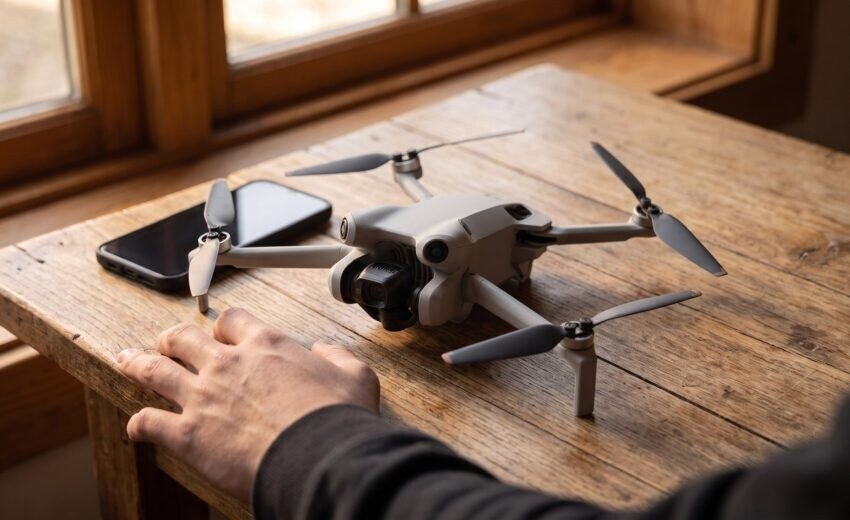 Drone DJI vinculado a outra conta: comprei, ganhei ou achei, e agora? O que a DJI pede e o que a lei diz (2026)