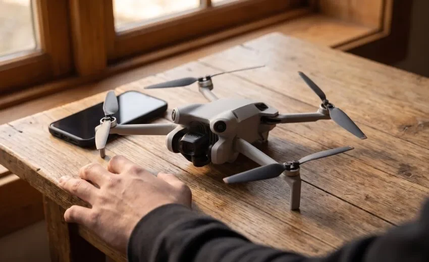 Drone DJI vinculado a outra conta: comprei, ganhei ou achei, e agora? O que a DJI pede e o que a lei diz (2026)
