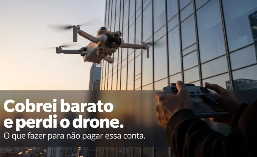 Cobrei barato demais e perdi o drone: o que a história de um piloto ensina sobre preço, risco e como evitar bater em órbita e QuickShots (2026)
